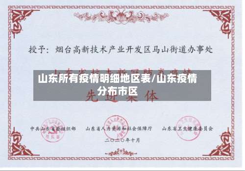 山东所有疫情明细地区表/山东疫情分布市区-第2张图片