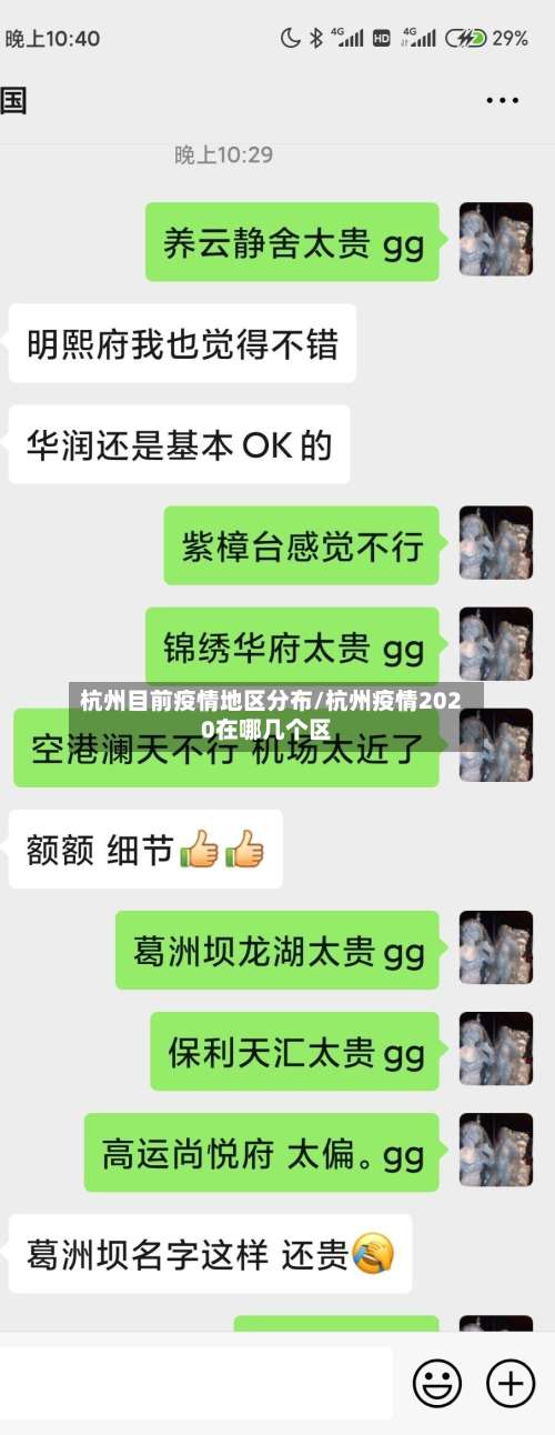 杭州目前疫情地区分布/杭州疫情2020在哪几个区-第2张图片