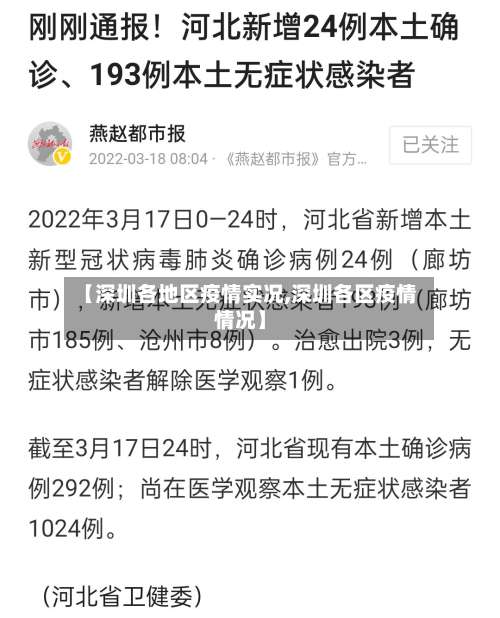 【深圳各地区疫情实况,深圳各区疫情情况】-第1张图片