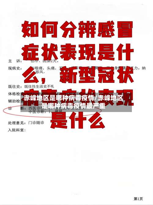 赤峰地区是哪种病毒疫情/赤峰地区是哪种病毒疫情最严重-第1张图片