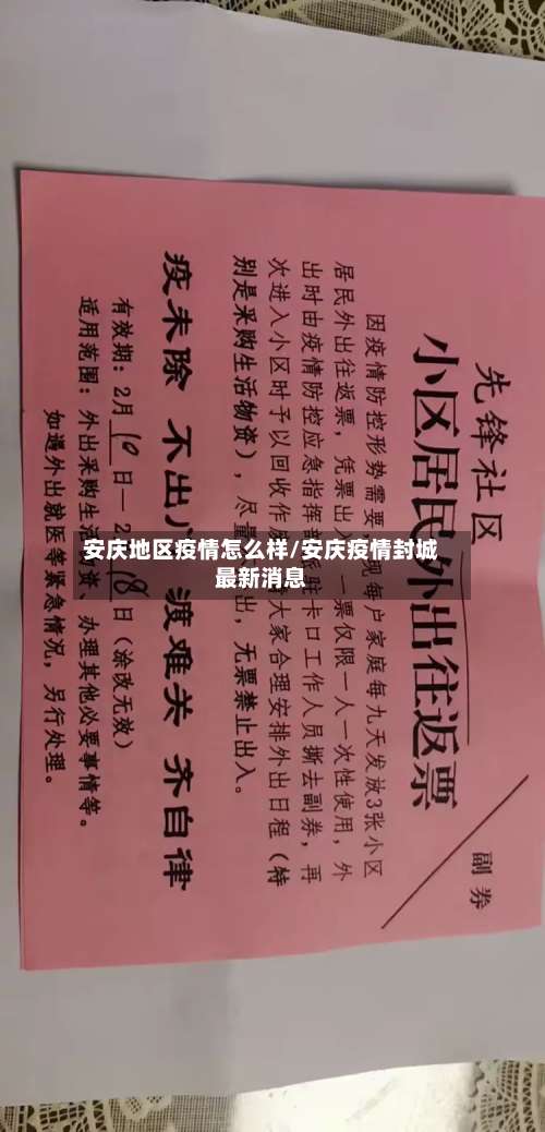 安庆地区疫情怎么样/安庆疫情封城最新消息-第2张图片