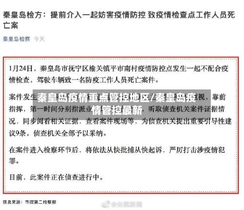 秦皇岛疫情重点管控地区/秦皇岛疫情管控最新-第2张图片