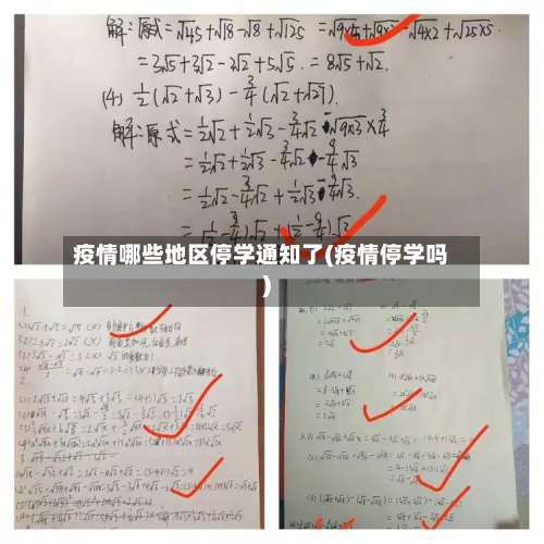 疫情哪些地区停学通知了(疫情停学吗)-第1张图片