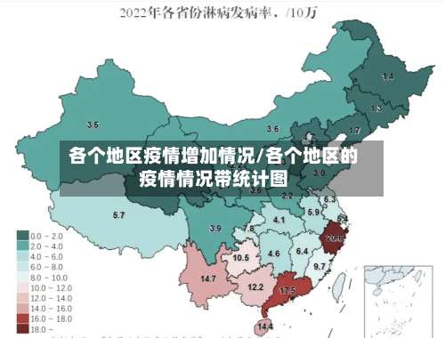 各个地区疫情增加情况/各个地区的疫情情况带统计图-第1张图片